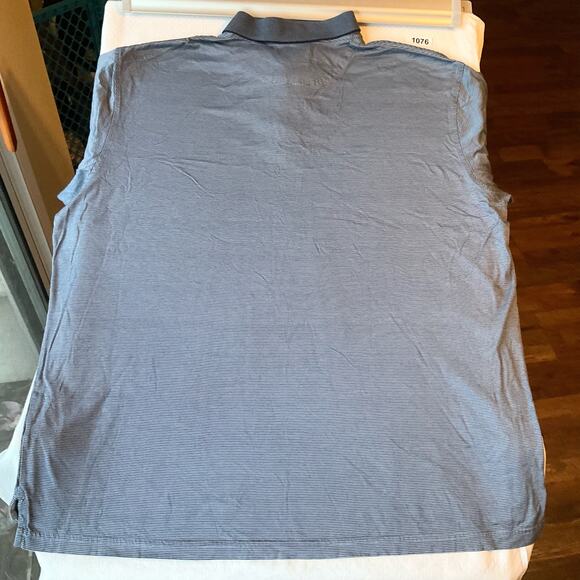 Cambridge Classics Men’s Short Sleeve Polo Shirt Size 2XL, Blue Stripes - Picture 6 of 6